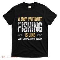 DAY FISHING fish fisherman trout carp salmon bass reel rod T-Shirt thumb 0
