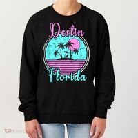 Destin Florida Fl Beach Travel Souvenir Gift. Women's Sweatshirt thumb 0