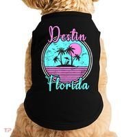 Destin Florida Fl Beach Travel Souvenir Gift. Doggie Tank thumb 0
