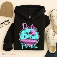 Destin Florida Fl Beach Travel Souvenir Gift. Hoodie thumb 4