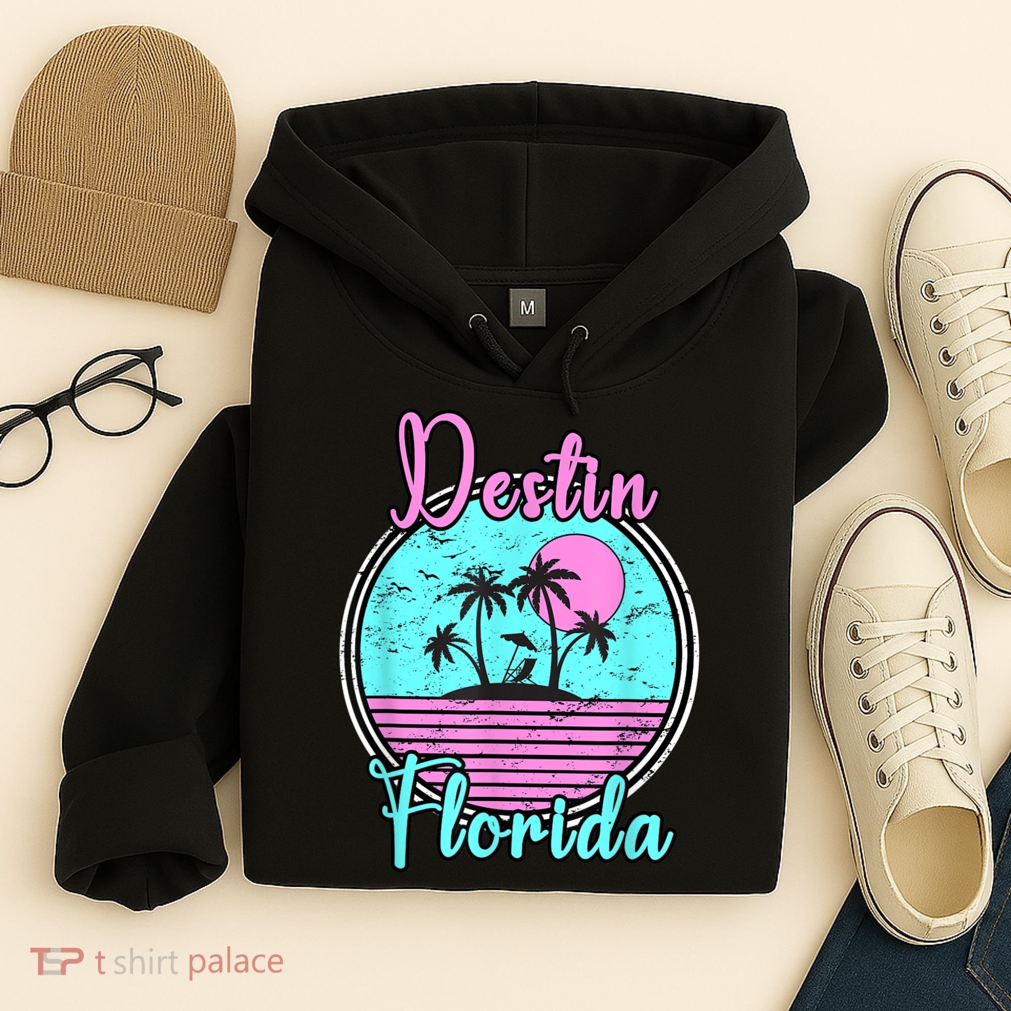 Destin Florida Fl Beach Travel Souvenir Gift. Hoodie