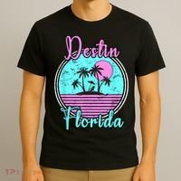 Destin Florida Fl Beach Travel Souvenir Gift. T-Shirt thumb 3