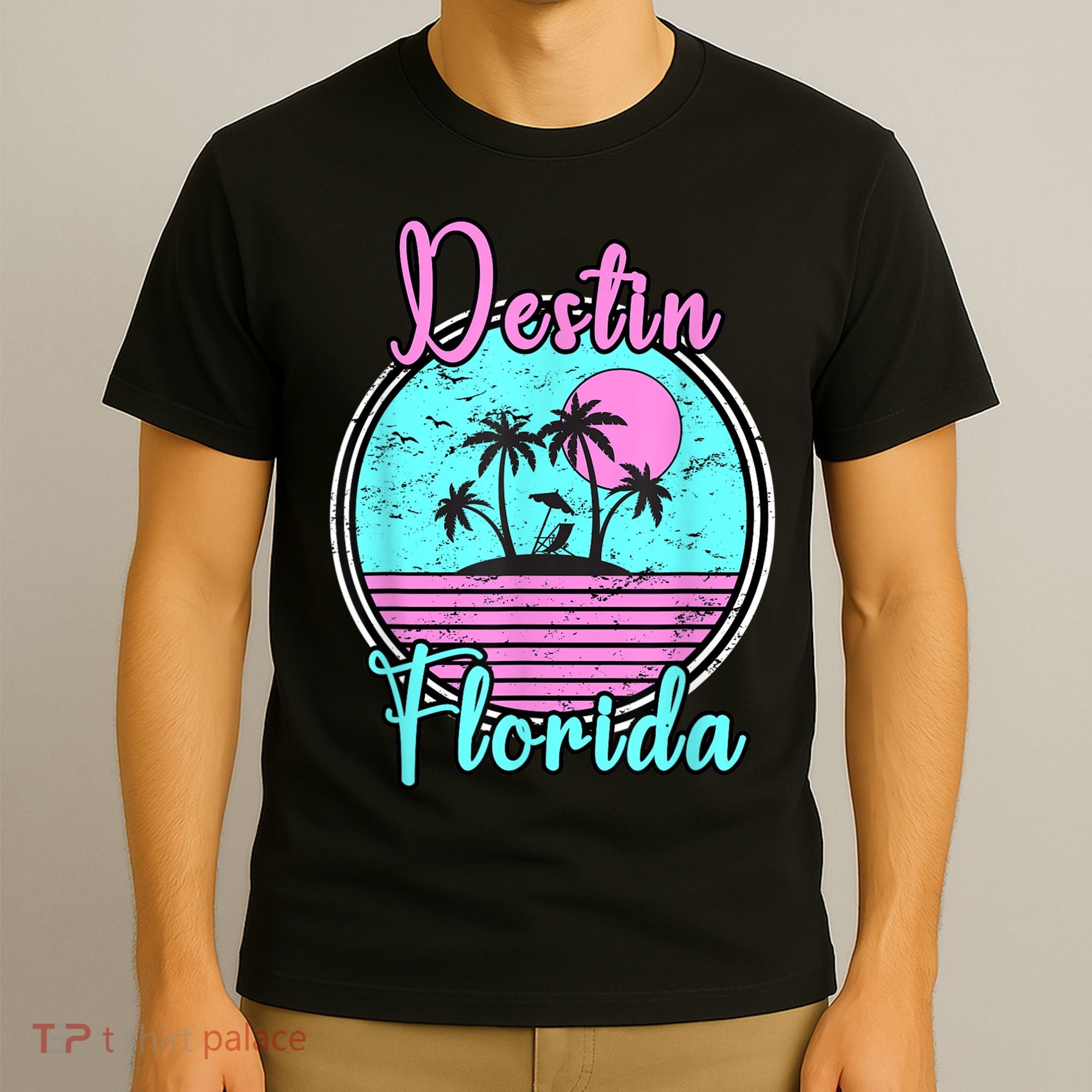 Destin Florida Fl Beach Travel Souvenir Gift. T-Shirt