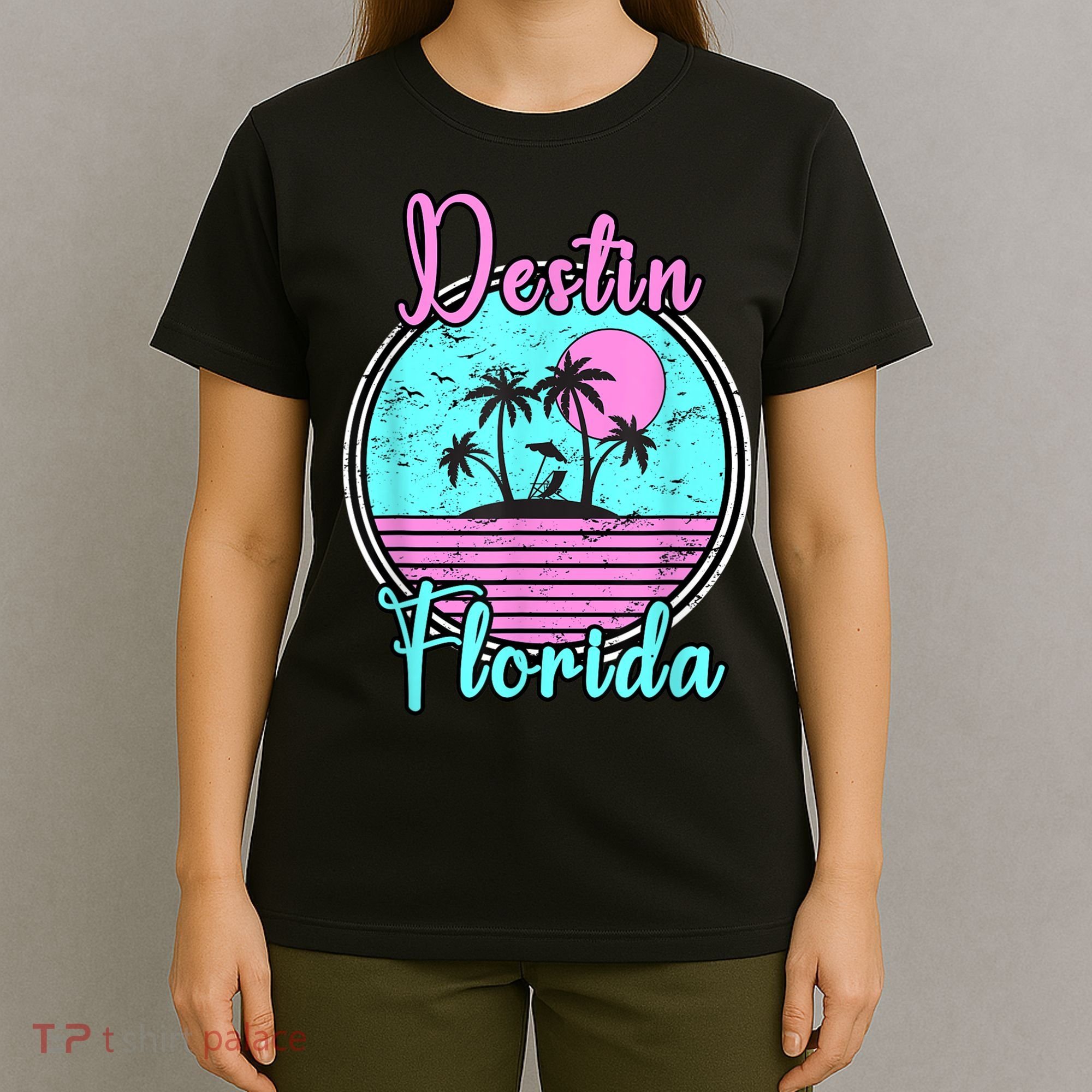 Destin Florida Fl Beach Travel Souvenir Gift. T-Shirt