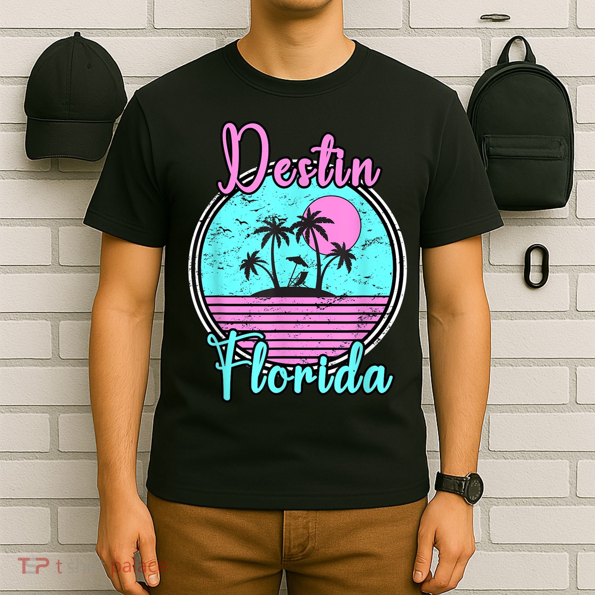 Destin Florida Fl Beach Travel Souvenir Gift. T-Shirt