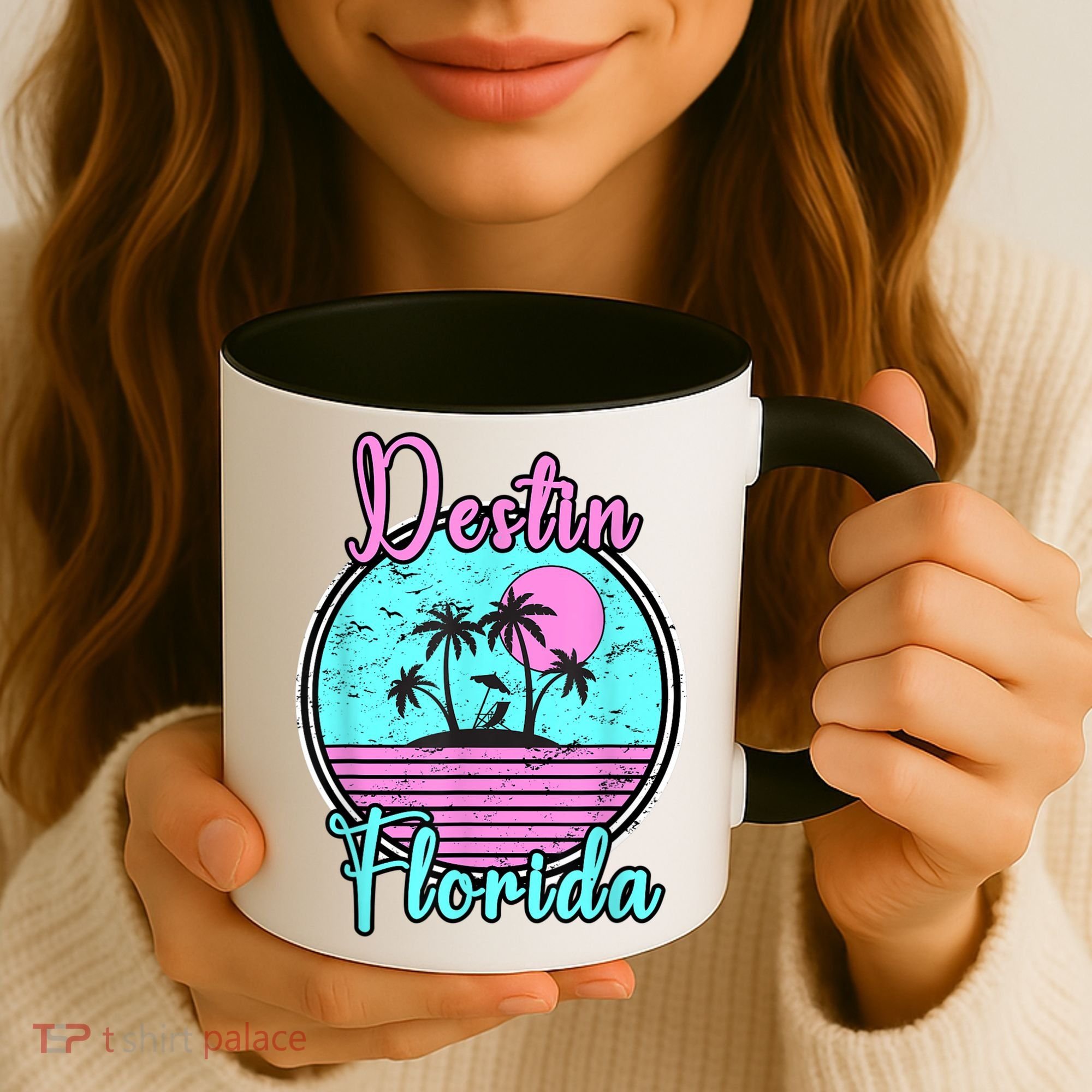 Destin Florida Fl Beach Travel Souvenir Gift. Coffee Mug