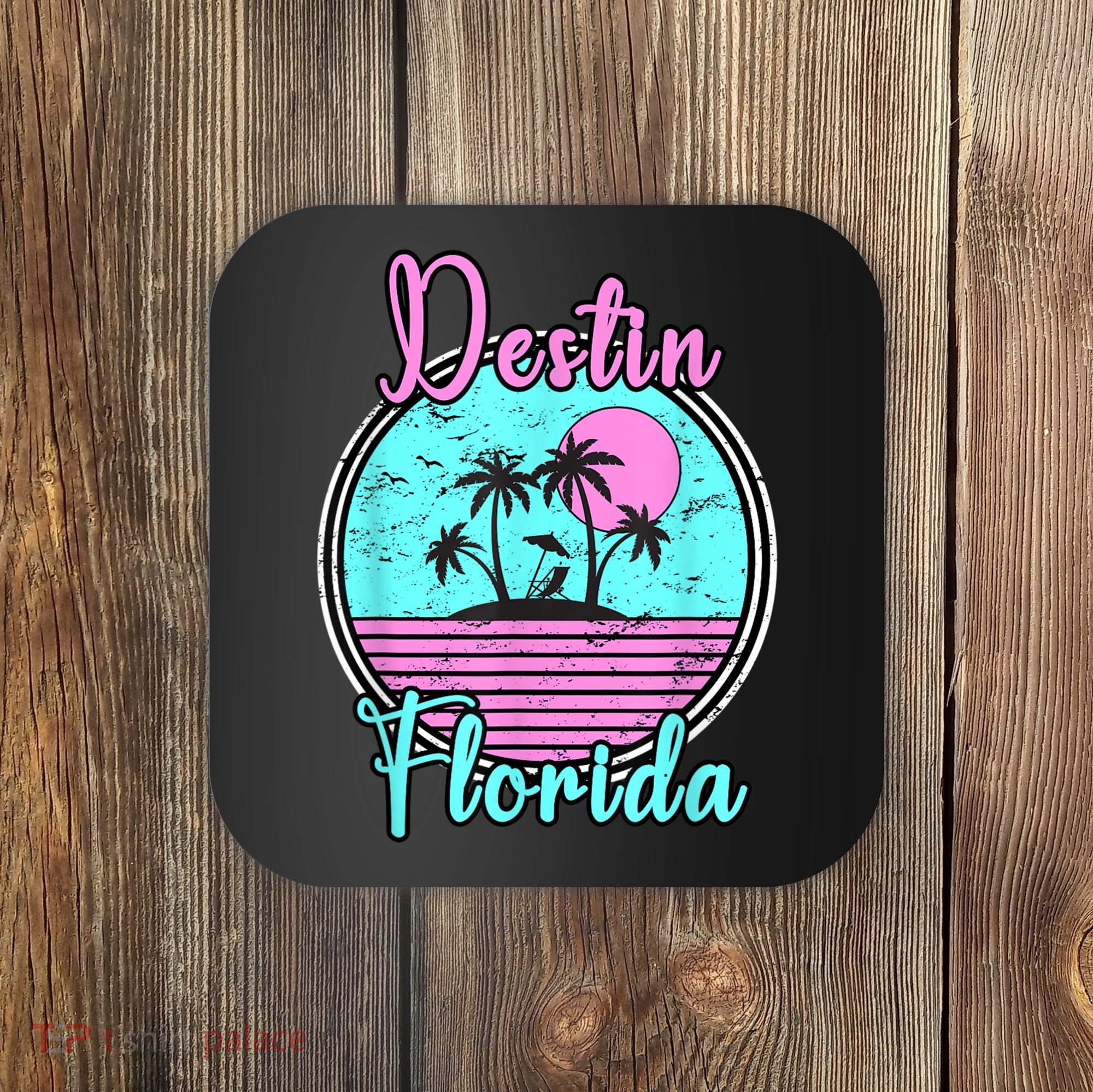 Destin Florida Fl Beach Travel Souvenir Gift. Coaster