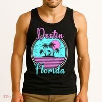 Destin Florida Fl Beach Travel Souvenir Gift. Tank Top thumb 3