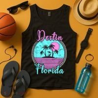 Destin Florida Fl Beach Travel Souvenir Gift. Tank Top thumb 4