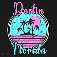 Destin Florida Fl Beach Travel Souvenir Gift. Visor thumb 3