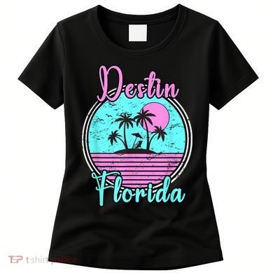 Destin Florida Fl Beach Travel Souvenir Gift. Women's T-Shirt