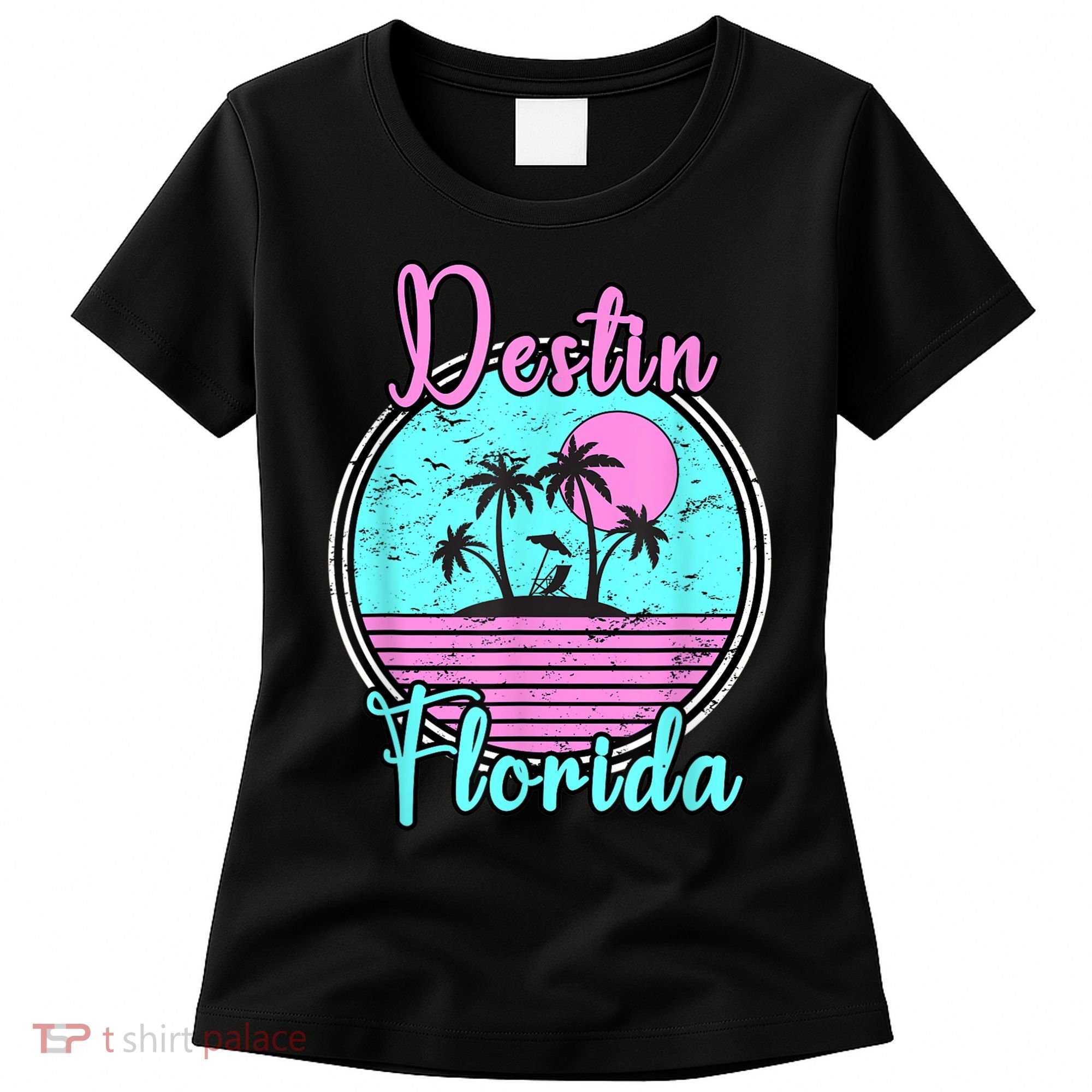 Destin Florida Fl Beach Travel Souvenir Gift. Women's T-Shirt