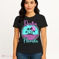 Destin Florida Fl Beach Travel Souvenir Gift. Women's T-Shirt thumb 4