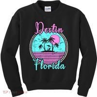 Destin Florida Fl Beach Travel Souvenir Gift. Kids Sweatshirt thumb 0