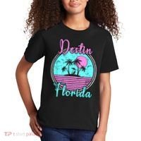 Destin Florida Fl Beach Travel Souvenir Gift. Kids T-Shirt thumb 2