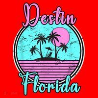 Destin Florida Fl Beach Travel Souvenir Gift. Santa Hat thumb 1