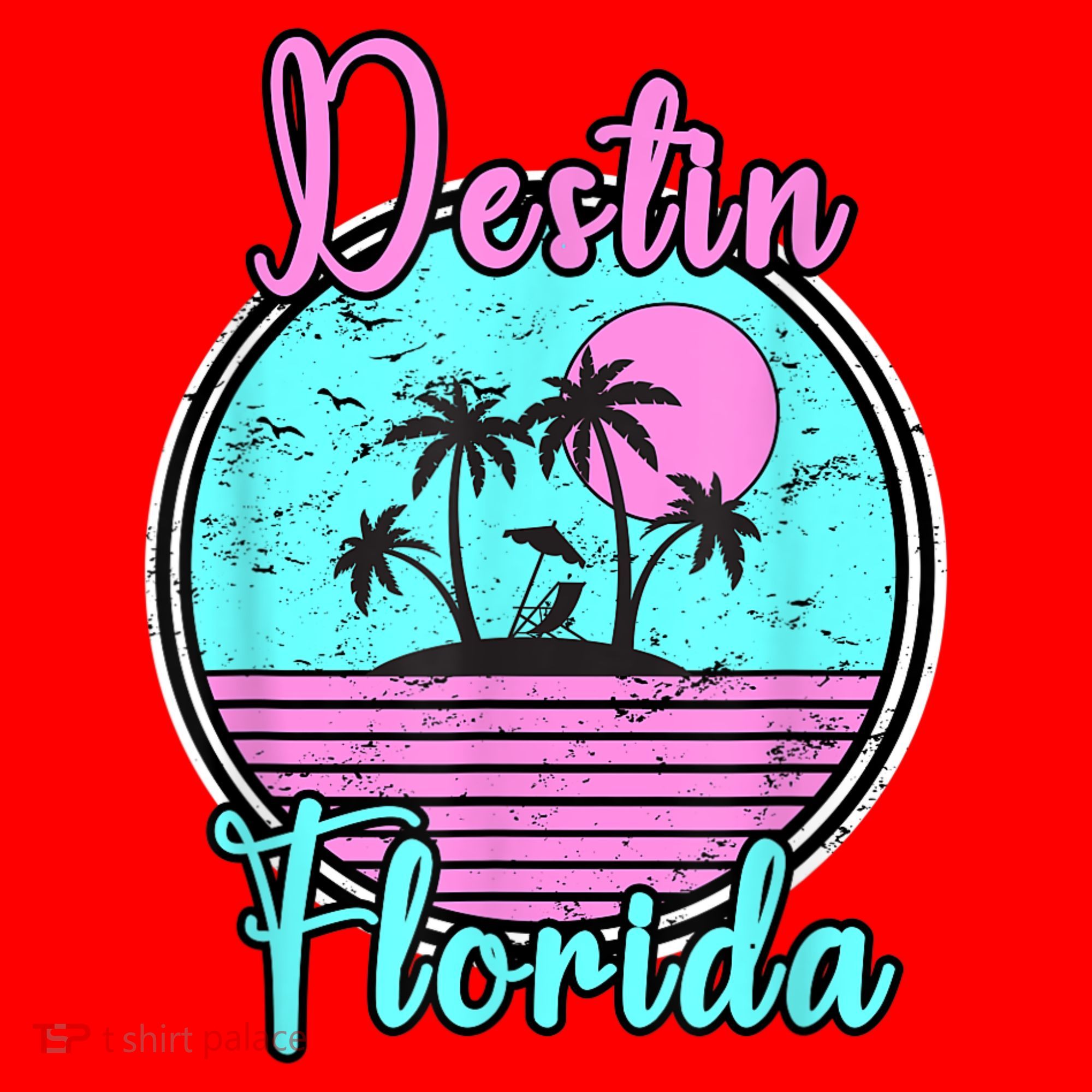 Destin Florida Fl Beach Travel Souvenir Gift. Santa Hat