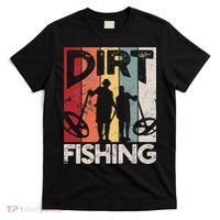 Dirt Fishing Funny Beach Treasure Detecting Metal Detector T-Shirt thumb 0