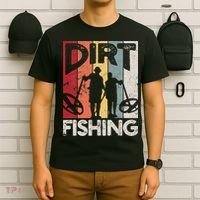 Dirt Fishing Funny Beach Treasure Detecting Metal Detector T-Shirt thumb 6
