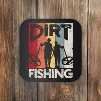 Dirt Fishing Funny Beach Treasure Detecting Metal Detector Coaster thumb 0