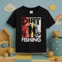 Dirt Fishing Funny Beach Treasure Detecting Metal Detector Toddler T-Shirt thumb 3