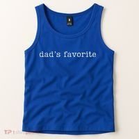 Dad's Favorite Funny Favorite Child Trendy Tank Top thumb 2