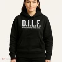 Dilf Funny Fathers Day Gift for Dad Hoodie thumb 5