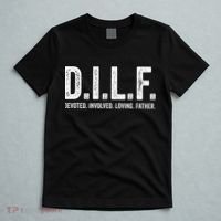 Dilf Funny Fathers Day Gift for Dad T-Shirt thumb 5