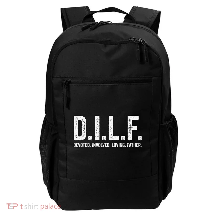 Dilf Funny Fathers Day Gift for Dad Backpack