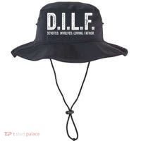 Dilf Funny Fathers Day Gift for Dad Bucket Hat thumb 0