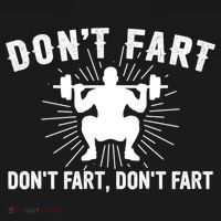 Don't Fart Funny Weight Lifting Gym Workout Fitness Gift Women's Hoodie thumb 2