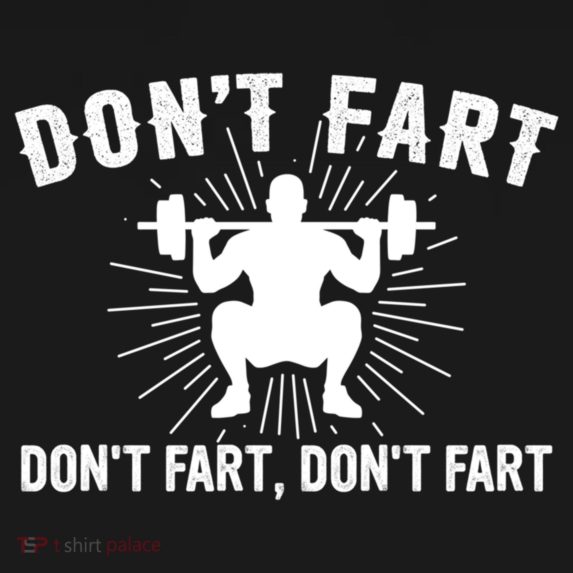 Don't Fart Funny Weight Lifting Gym Workout Fitness Gift Women's Hoodie