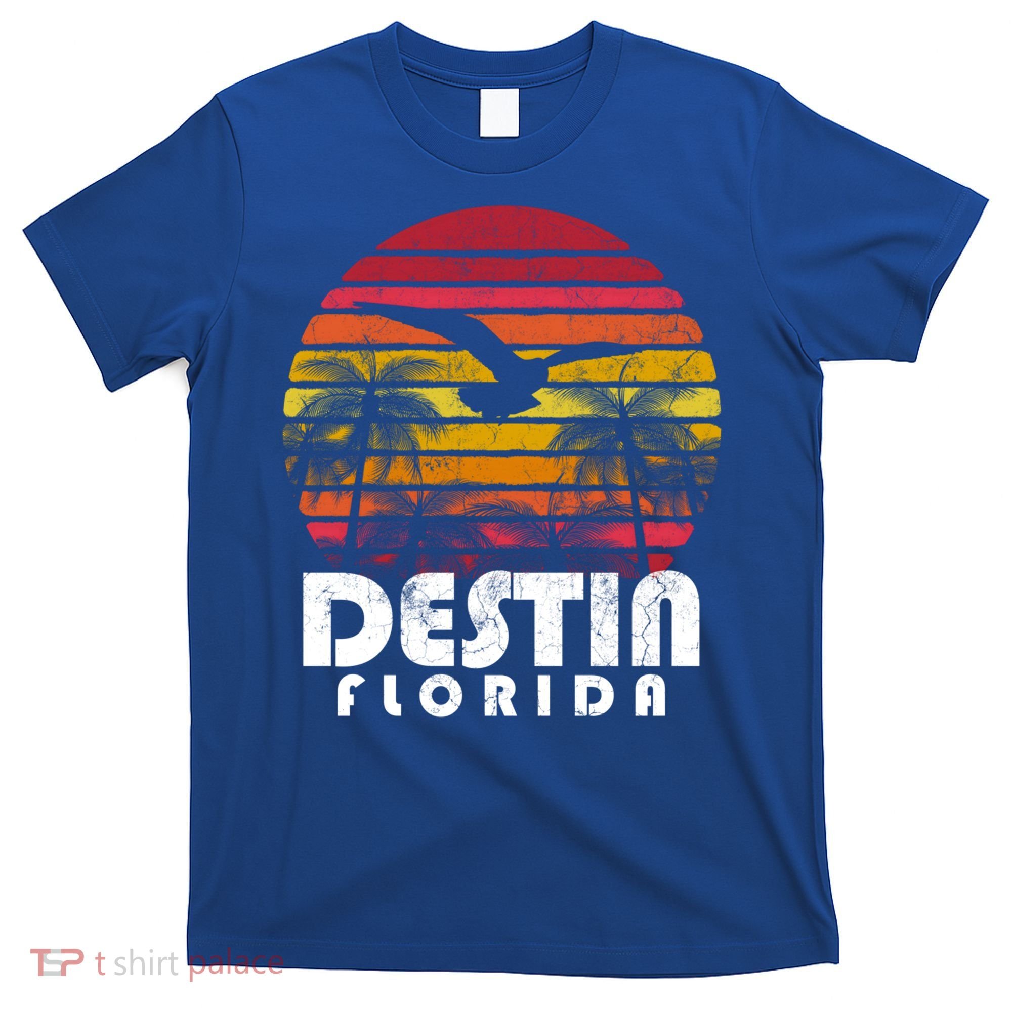 Destin Florida Fl Vintage Retro 70's 80's Style Meaningful Gift T-Shirt