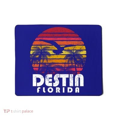 Destin Florida Fl Vintage Retro 70's 80's Style Meaningful Gift Mousepad