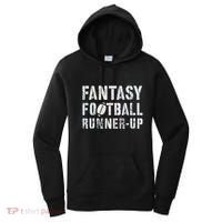 Drafting Fantasy Football Runner Up Goddess Newbie Commish Women's Hoodie thumb 0