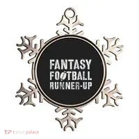 Drafting Fantasy Football Runner Up Goddess Newbie Commish Ornament thumb 0