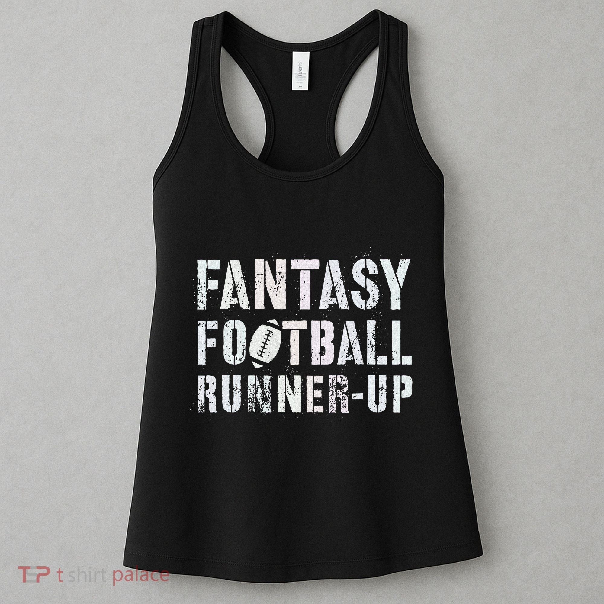 Drafting Fantasy Football Runner Up Goddess Newbie Commish Women's Tank Top