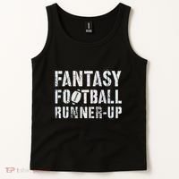Drafting Fantasy Football Runner Up Goddess Newbie Commish Tank Top thumb 2