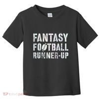 Drafting Fantasy Football Runner Up Goddess Newbie Commish Toddler T-Shirt thumb 0