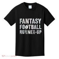 Drafting Fantasy Football Runner Up Goddess Newbie Commish Kids T-Shirt thumb 0