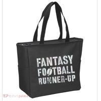 Drafting Fantasy Football Runner Up Goddess Newbie Commish Tote Bag thumb 2