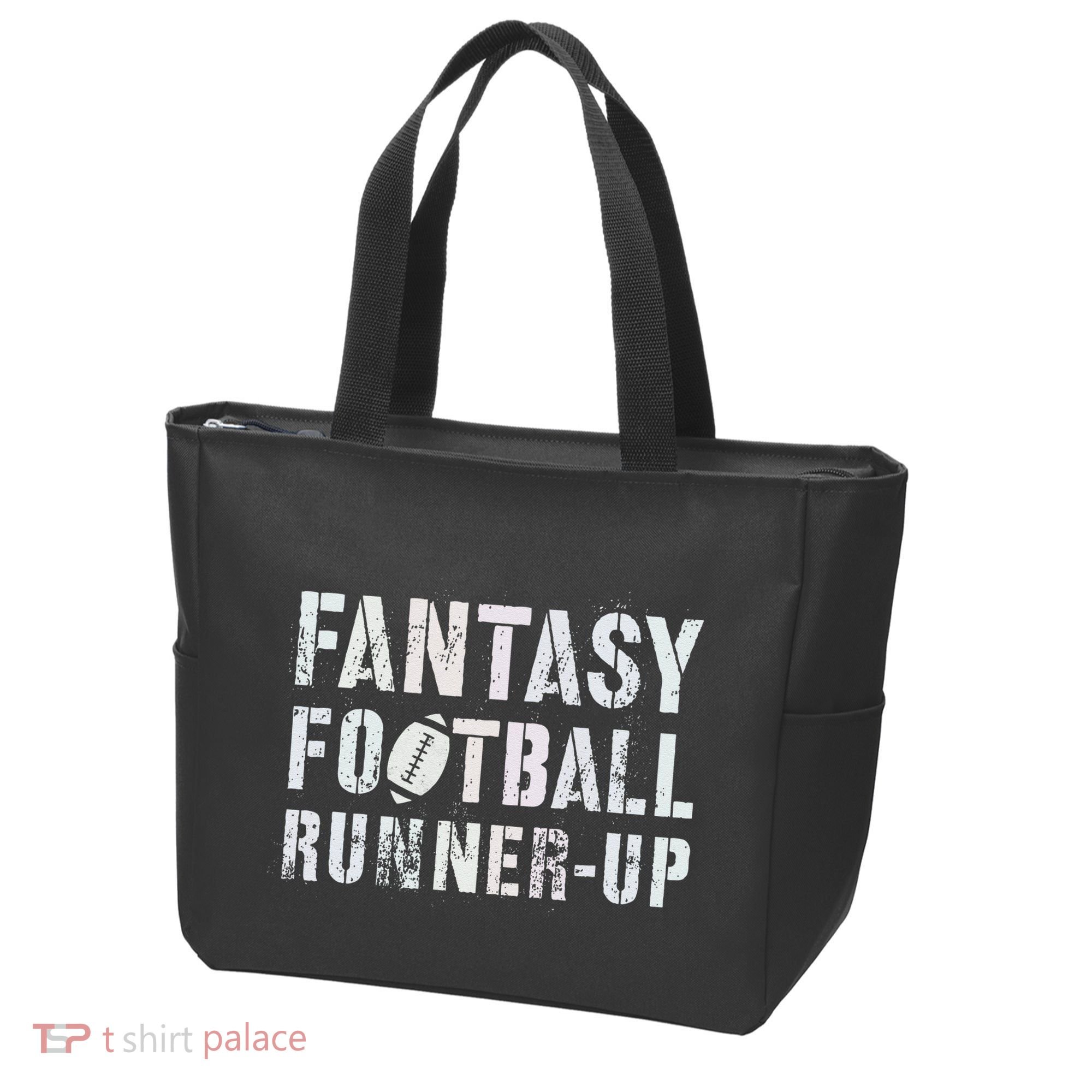 Drafting Fantasy Football Runner Up Goddess Newbie Commish Tote Bag