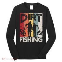 Dirt Fishing Funny Beach Treasure Detecting Metal Detector Long Sleeve Shirt thumb 0