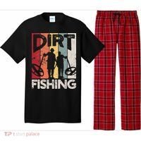 Dirt Fishing Funny Beach Treasure Detecting Metal Detector Pajama Set thumb 0