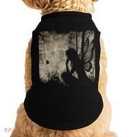 Dark Fairycore Fairy Art Grunge Butterfly Alt Goth Aesthetic Doggie Tank thumb 0