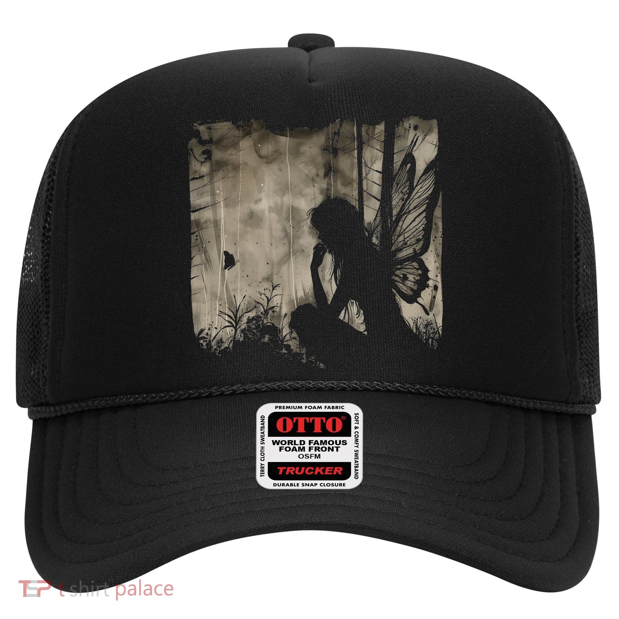 Dark Fairycore Fairy Art Grunge Butterfly Alt Goth Aesthetic Hat
