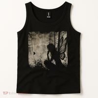 Dark Fairycore Fairy Art Grunge Butterfly Alt Goth Aesthetic Tank Top thumb 2
