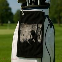Dark Fairycore Fairy Art Grunge Butterfly Alt Goth Aesthetic Golf Towel thumb 2