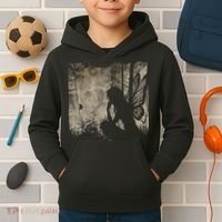 Dark Fairycore Fairy Art Grunge Butterfly Alt Goth Aesthetic Kids Hoodie thumb 2