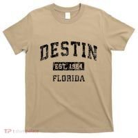Destin Florida Fl Vintage Established T-Shirt thumb 0